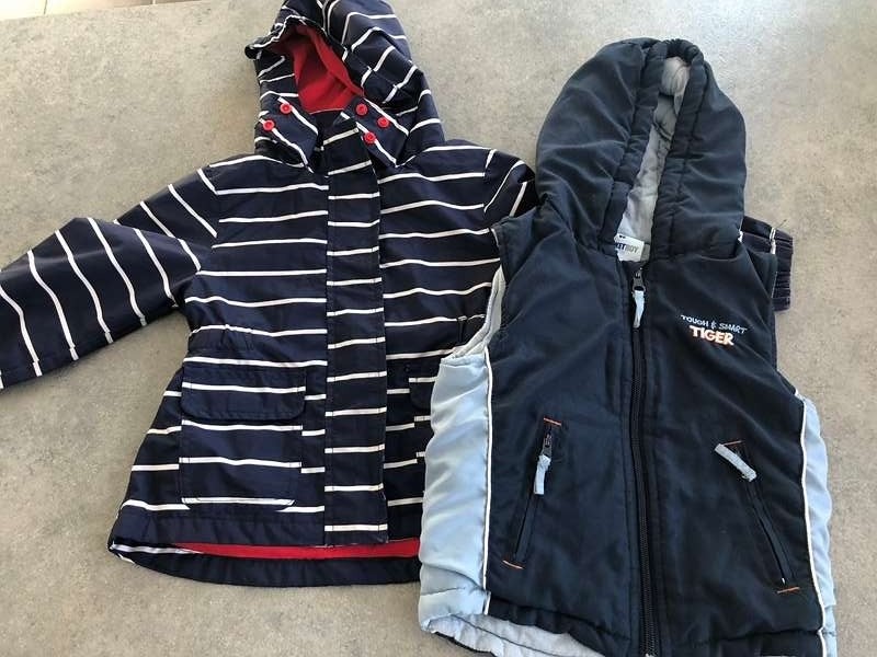 Children's Winter Jacket and Vest Set